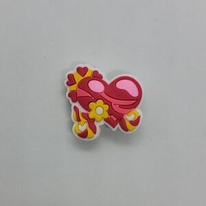 🎈5/$10🎈 PATCHES..CROC CHARMS.. heart.. flowers..